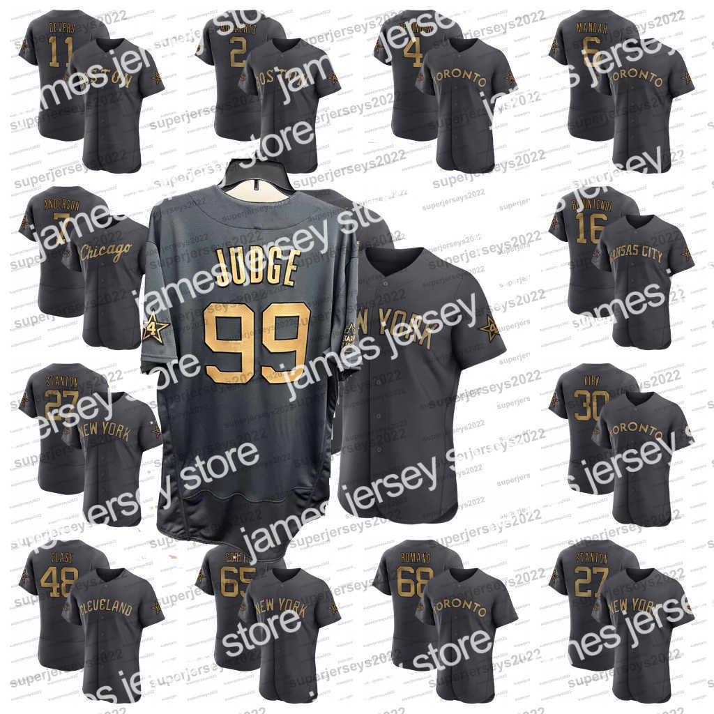 Baseball Jerseys 99 Aaron Judge 2022 All-Star Game Baseball Jersey Rafael Devers Nestor Cortes Xander Bogaerts 6 Alek Manoah Andrew Benintendi Alejandro Kirk, 27 giancarlo stanton
Baseball Jerseys 99 Aaron Judge 2022 All-Star Game Baseball Jersey Rafael Devers Nestor Cortes Xander Bogaerts 6 Alek Manoah Andrew Benintendi Alejandro Kirk, 27 giancarlo stanton
