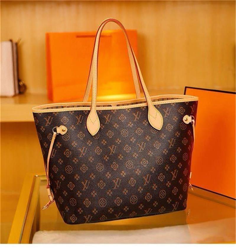 Top 2pcs/set Luxurys Designers Bags Messenger bags Classic Style Fashion Shoulder Lady Totes handbags purse wallet
