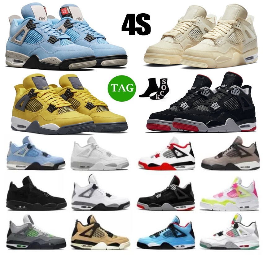OG Jumpman 4 Basketball Shoes 4s Mens Womens Military Black Neon Bred Cool Grey Court Purple Red Thunder Shimmer University Blue Fire Red Trainers Sneakers, 26
OG Jumpman 4 Basketball Shoes 4s Mens Womens Military Black Neon Bred Cool Grey Court Purple Red Thunder Shimmer University Blue Fire Red Trainers Sneakers, 26