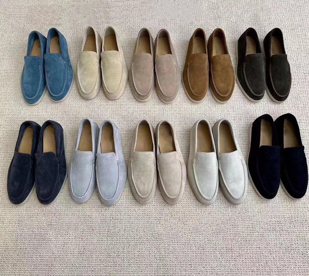 2023 Men's Flat Shoes LP Cattle Velvet Fabric Round Head Casual Women's Shoes Autumn Winter High Quality Fashion Loafers, Dark blue
2023 Men's Flat Shoes LP Cattle Velvet Fabric Round Head Casual Women's Shoes Autumn Winter High Quality Fashion Loafers, Dark blue