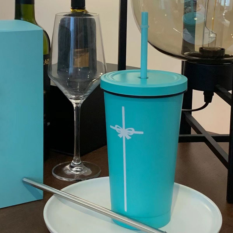500ml Blue Designer Mugs 304 Stainless Steel Tumblers Luxury Coffee Cups With Straws MUGS22022
500ml Blue Designer Mugs 304 Stainless Steel Tumblers Luxury Coffee Cups With Straws MUGS22022