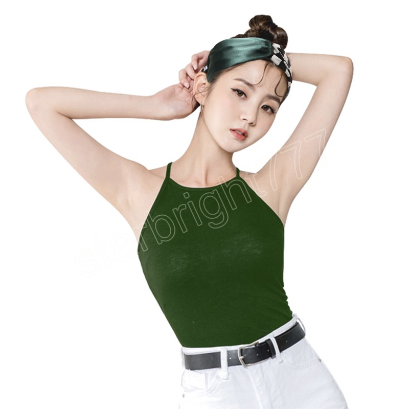 Korean Patchwork Headbands Womens Hair Bands Ribbon Hairband Green Head Band Hair Accessories for Women Girls