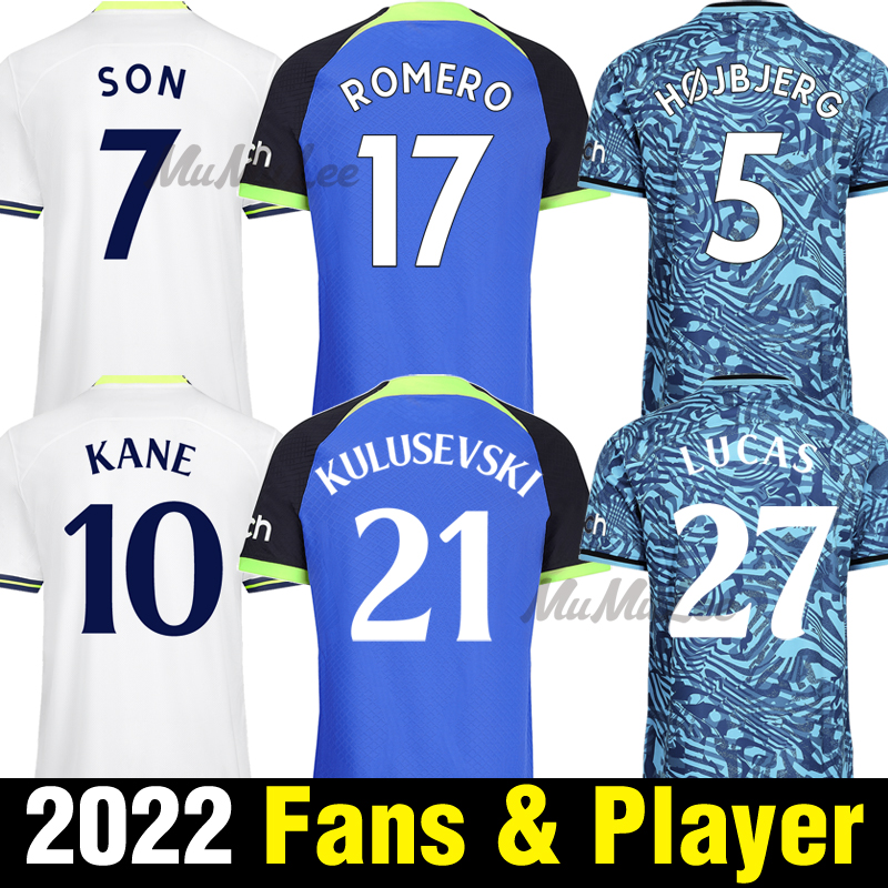 22 23 KANE SON Soccer Jerseys RICHARLISON PERISIC fans player KULUSEVSKI SPENCE SARR 2022 2023 LUCAS ROMERO Football shirt LENGLET BENTANCUR DAVIES, 14
22 23 KANE SON Soccer Jerseys RICHARLISON PERISIC fans player KULUSEVSKI SPENCE SARR 2022 2023 LUCAS ROMERO Football shirt LENGLET BENTANCUR DAVIES, 14