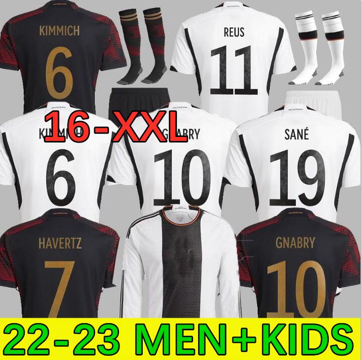 Fans Player version 2022 2023 Germanys soccer jersey HUMMELS KROOS GNABRY WERNER DRAXLER REUS MULLER GOTZE football shirt germanyS Men kids kit top thailand
Fans Player version 2022 2023 Germanys soccer jersey HUMMELS KROOS GNABRY WERNER DRAXLER REUS MULLER GOTZE football shirt germanyS Men kids kit top thailand