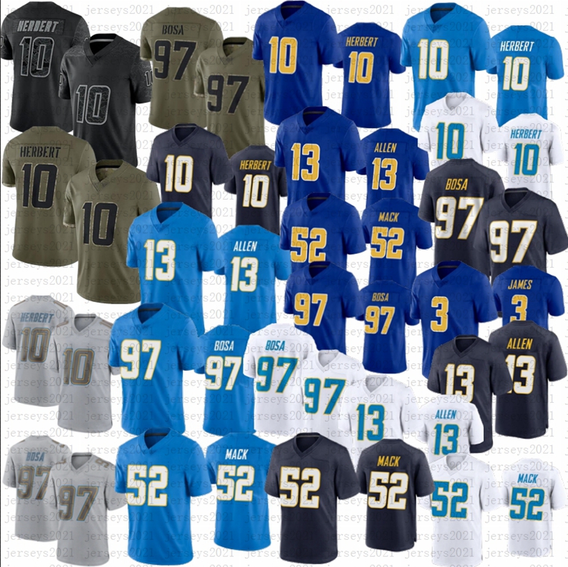 Justin Herbert Football jersey Men Women Youth Chargeres 52 Khalil Mack 13 Keenan Allen J.C. Jackson 97 Joey Bosa Austin Ekeler 3 Derwin James jerseys Stitched, Youth jersey
Justin Herbert Football jersey Men Women Youth Chargeres 52 Khalil Mack 13 Keenan Allen J.C. Jackson 97 Joey Bosa Austin Ekeler 3 Derwin James jerseys Stitched, Youth jersey