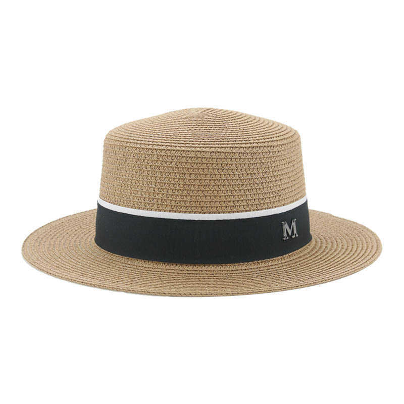straw Beanie/Skull Caps hat s for women bucket flat top wide brim khaki band luxury formal beach elegant women's summer L221013
straw Beanie/Skull Caps hat s for women bucket flat top wide brim khaki band luxury formal beach elegant women's summer L221013