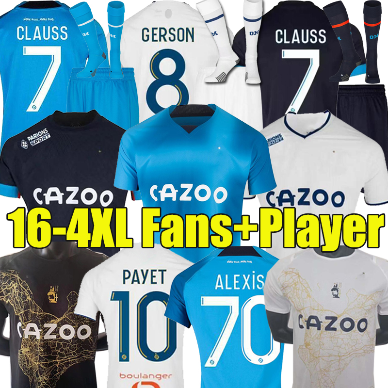 XXXL 4XL 22/23 ALEXIS soccer jerseys 2022 2023 MarseilleS MILIK maillot foot CUISANCE GUENDOUZI GERSON PAYET CLAUSS football shirts men kids kit socks VERETOUT Under, 22-23 home
XXXL 4XL 22/23 ALEXIS soccer jerseys 2022 2023 MarseilleS MILIK maillot foot CUISANCE GUENDOUZI GERSON PAYET CLAUSS football shirts men kids kit socks VERETOUT Under, 22-23 home