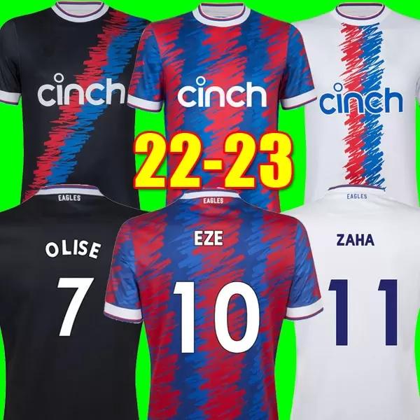 22 23 CRYSTAL OLISE Soccer Jerseys 2022 2023 PALACE ZAHA EZE J.AYEW Away white home Top Football shirt Kit BENTEKE SCHLUPP MATETA EDOUARD GALLAGHER jersey uniforms, Men 3rd
22 23 CRYSTAL OLISE Soccer Jerseys 2022 2023 PALACE ZAHA EZE J.AYEW Away white home Top Football shirt Kit BENTEKE SCHLUPP MATETA EDOUARD GALLAGHER jersey uniforms, Men 3rd