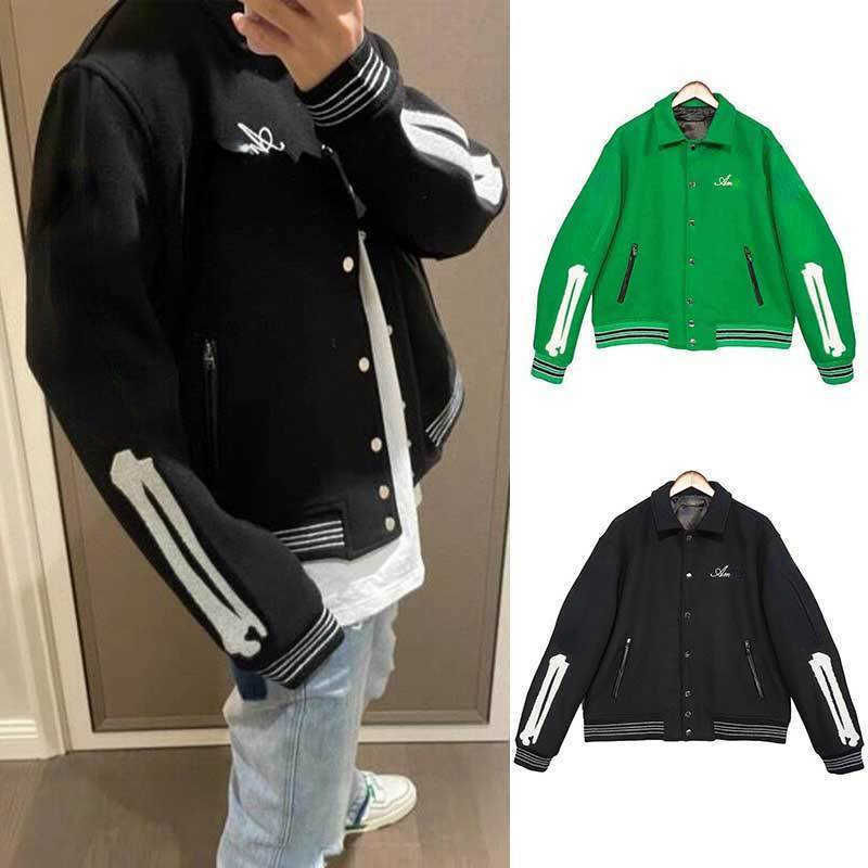 Mens baseball jacket am designer jackets Classic Fashion Sweat shirts Cotton top women Casual cardigan Coats, Black and white
Mens baseball jacket am designer jackets Classic Fashion Sweat shirts Cotton top women Casual cardigan Coats, Black and white