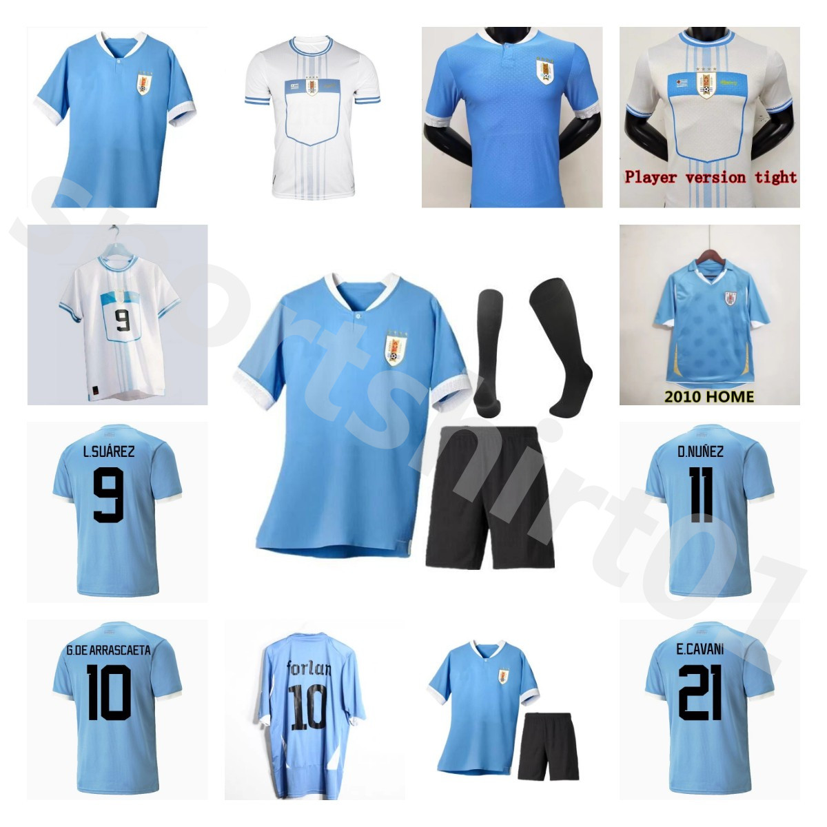 Uruguay Soccer Jerseys 2022 2023 Copa America Retro 2010 L.suarez E.cavani F. Valverde N. Nandez J.M.Gimenez De La Cruz National Team 22 23 jersey Football Shirt Uniforms
Uruguay Soccer Jerseys 2022 2023 Copa America Retro 2010 L.suarez E.cavani F. Valverde N. Nandez J.M.Gimenez De La Cruz National Team 22 23 jersey Football Shirt Uniforms