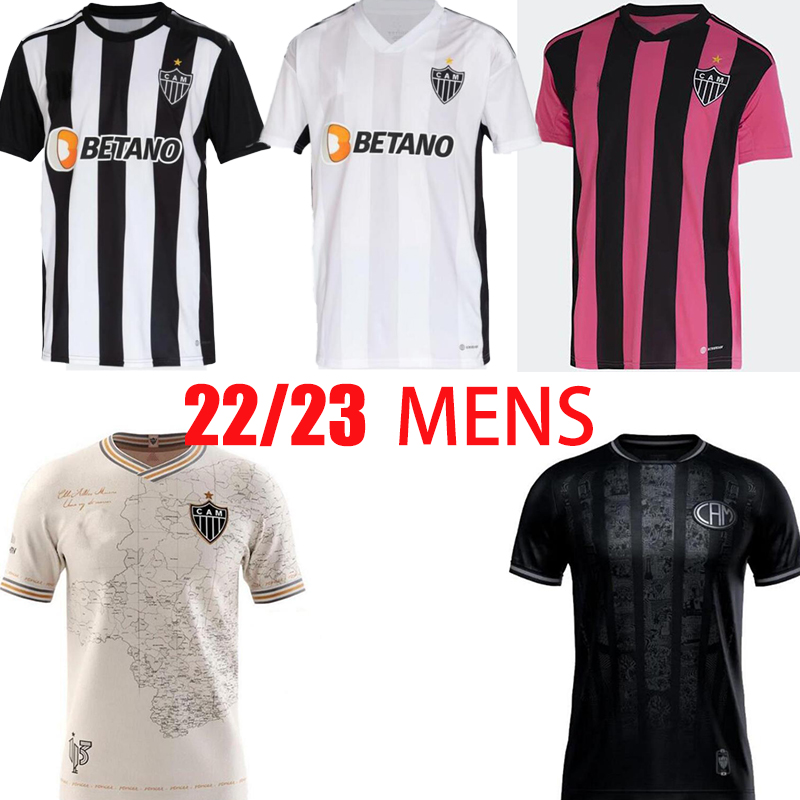 2022 2023 Atletico Mineiro Home soccer jersey 22 23 VARGAS M.ZARACHO SASHA ELIAS 113 special edition Football Shirts Home Away Third Adult Kids Mens Tops Kits, Outubro rosa 2 +patch 1
2022 2023 Atletico Mineiro Home soccer jersey 22 23 VARGAS M.ZARACHO SASHA ELIAS 113 special edition Football Shirts Home Away Third Adult Kids Mens Tops Kits, Outubro rosa 2 +patch 1