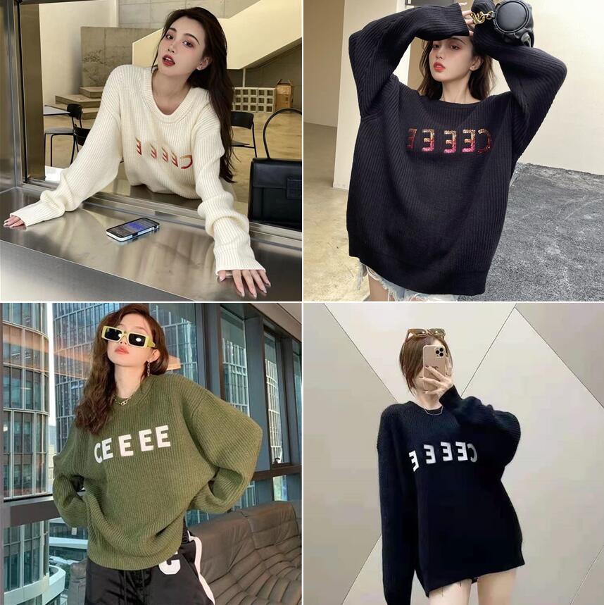 CELIN Women's Sweaters designer luxury Women man hoodie cardigan knit juicy sweater round collar cashmere men knitwear Winter thermal Clothing coat
CELIN Women's Sweaters designer luxury Women man hoodie cardigan knit juicy sweater round collar cashmere men knitwear Winter thermal Clothing coat