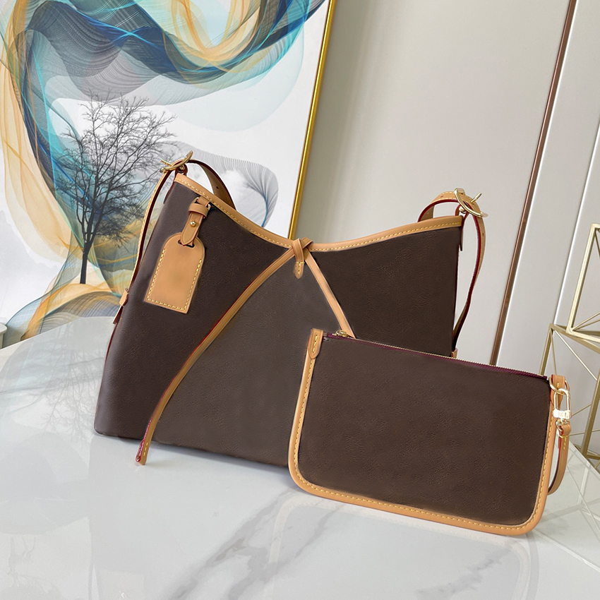 Classic designer women's bag with presbyd-coated canvas Pvc Epi leather large capacity child and mother bags Hand held single shoulder bag, Brown
Classic designer women's bag with presbyd-coated canvas Pvc Epi leather large capacity child and mother bags Hand held single shoulder bag, Brown