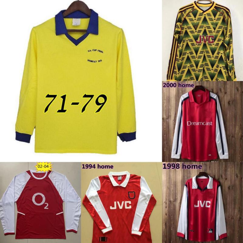 98 99 83 HENRY ARSEN Retro soccer jerseys 86 95 02 03 91 93 94 97 2000 06 95 Wright FABREGAS Ljungberg Vieira BERGKAMP classic vintage Men football shirt Long sleeve S-XXL, 2000 long
98 99 83 HENRY ARSEN Retro soccer jerseys 86 95 02 03 91 93 94 97 2000 06 95 Wright FABREGAS Ljungberg Vieira BERGKAMP classic vintage Men football shirt Long sleeve S-XXL, 2000 long