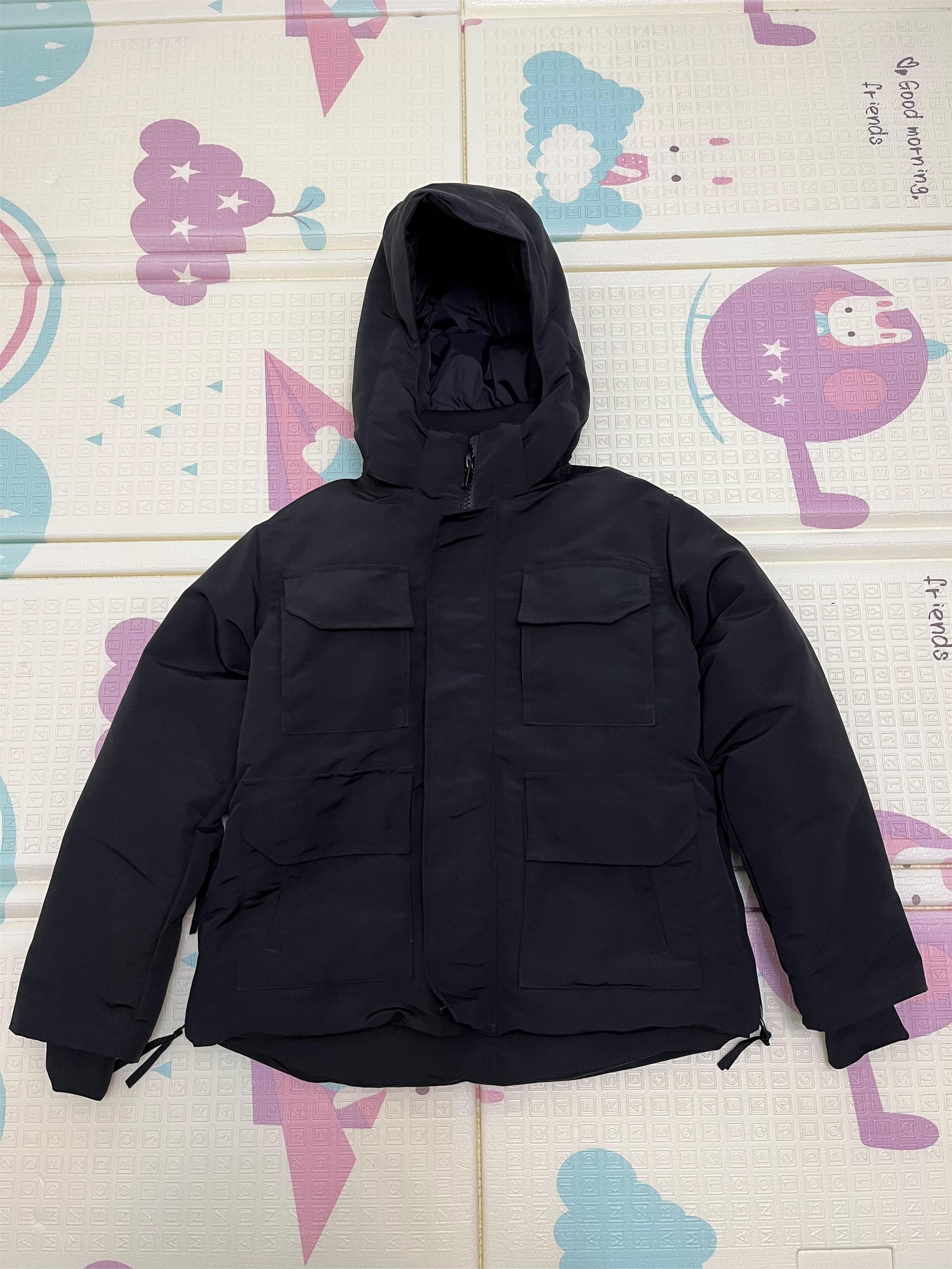 Winter Men Down Jackets Parka Water Hooded Padded Jacket Casual Long Sleeve Red Black Label Outdoor Jackets With Zippers Warm Outwears High Quality Doudoune, Black with red logo
Winter Men Down Jackets Parka Water Hooded Padded Jacket Casual Long Sleeve Red Black Label Outdoor Jackets With Zippers Warm Outwears High Quality Doudoune, Black with red logo