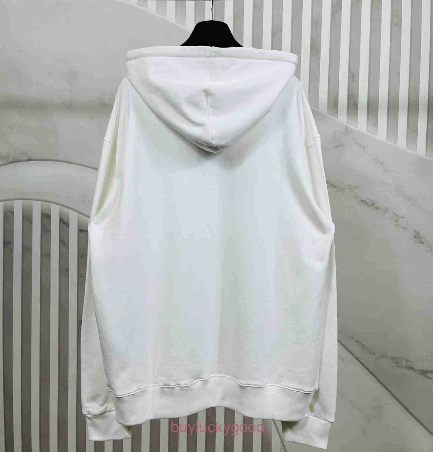 Designers Hoodie Balencigas Mens Sweater Women Hoodies Pullover Casual Sweatshirt Correct loose fitting chest button letter printed terry hoo, White
Designers Hoodie Balencigas Mens Sweater Women Hoodies Pullover Casual Sweatshirt Correct loose fitting chest button letter printed terry hoo, White