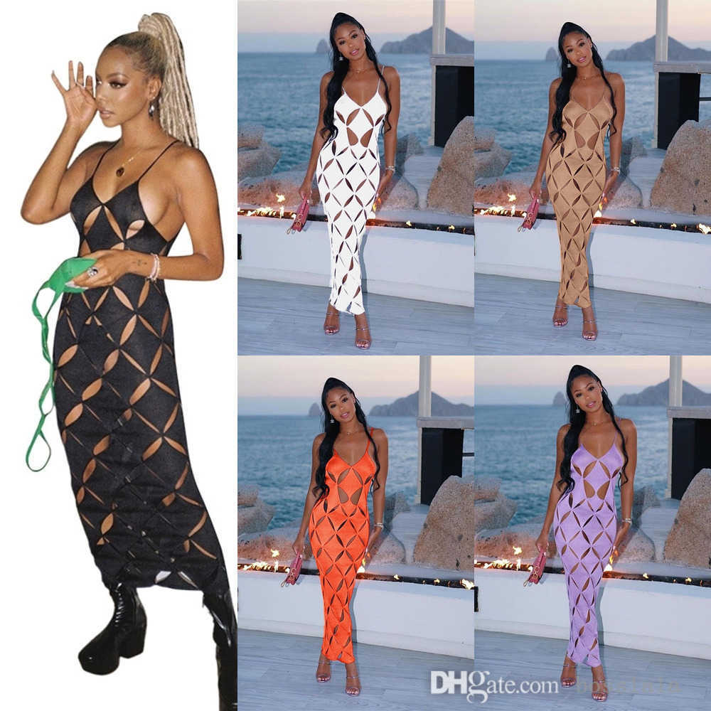 2022 Summer Dress Womens Long Party Dresses Designer Clothing Symmetrical Hollow Out Slim Fit Sexy One-piece Skirt, Khaki
2022 Summer Dress Womens Long Party Dresses Designer Clothing Symmetrical Hollow Out Slim Fit Sexy One-piece Skirt, Khaki