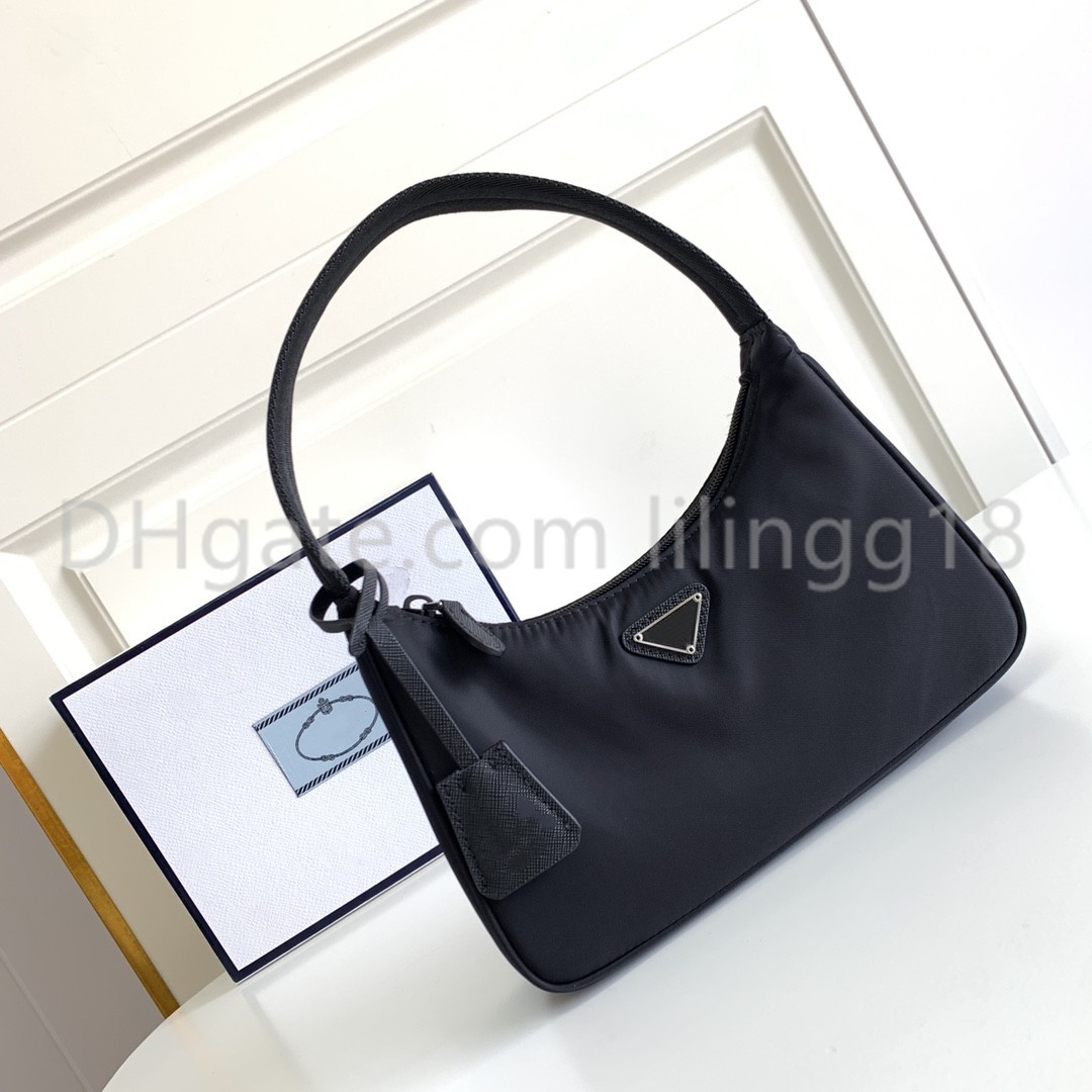 Women's classic shoulder bags hobo nylon totes fashion Cross body Triangle sign handbags change purse Card bag Prad, 1-light blue
Women's classic shoulder bags hobo nylon totes fashion Cross body Triangle sign handbags change purse Card bag Prad, 1-light blue