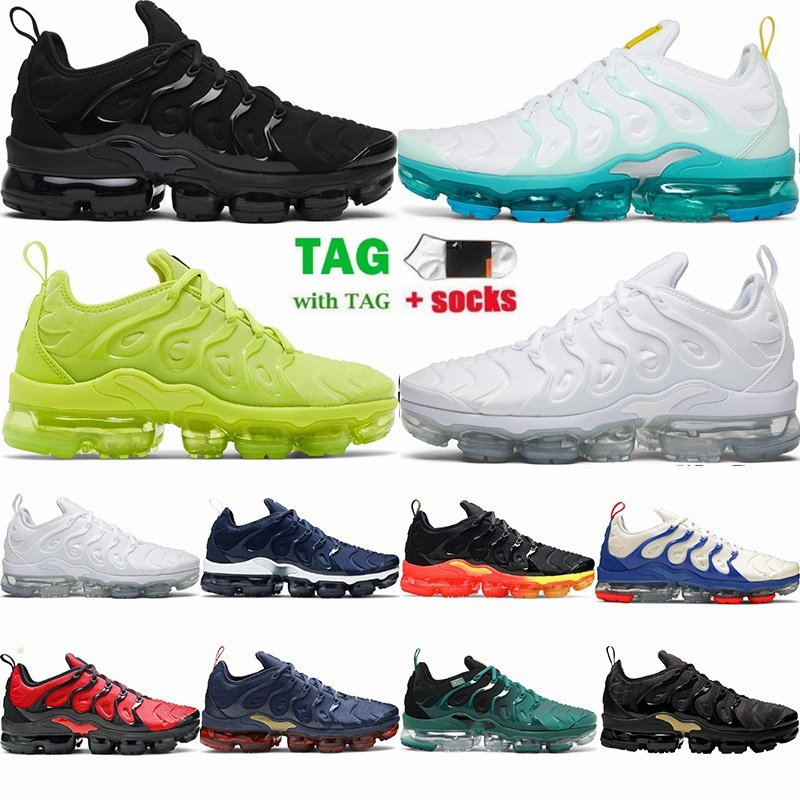 Running Shoes Triple Trainer Designer Sports Sneakers Black Red Blue Royal Volt Griffey Lemon Lime Psychic Pink 2022 Tn Plus Men Women Airs Cushion Vapores Tns Requin, Without box-2 
Running Shoes Triple Trainer Designer Sports Sneakers Black Red Blue Royal Volt Griffey Lemon Lime Psychic Pink 2022 Tn Plus Men Women Airs Cushion Vapores Tns Requin, Without box-2