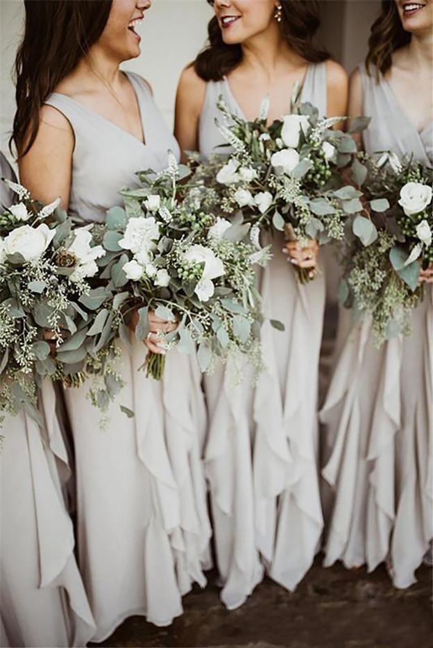 Country Bridesmaids Dresses V Neck A e Pleats or Length Chiffon Maid Of Honor Dress Wedding Guest Party Gowns Cheap Customized