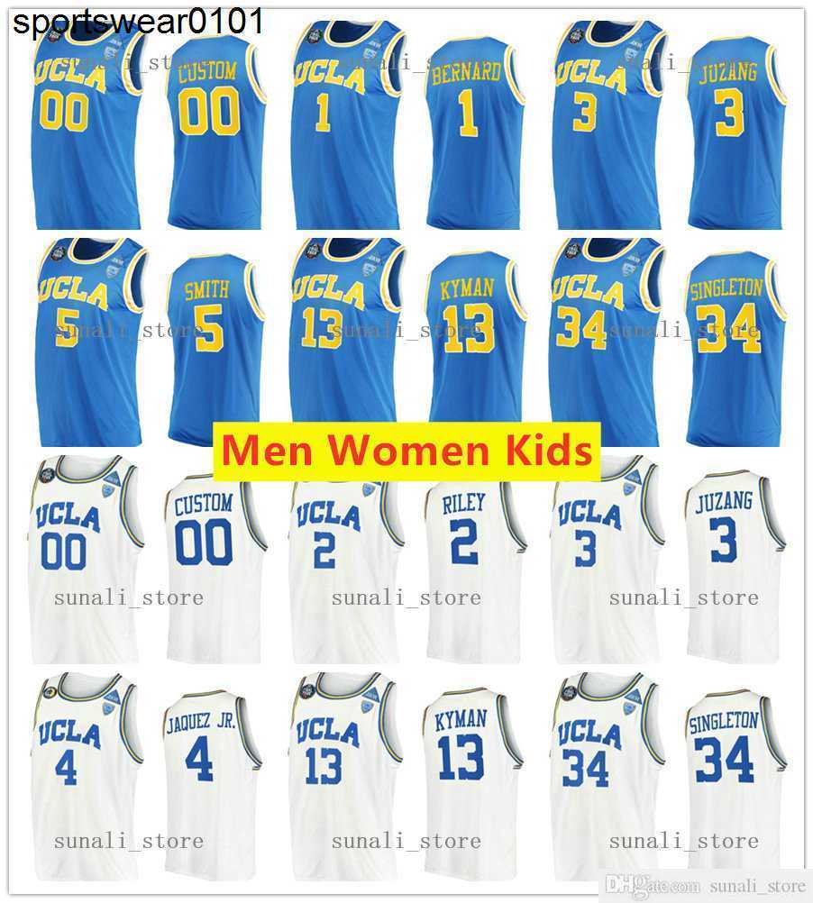 NCAA UCLA Bruins College Basketball Jersey 1 Jules Bernard 2 Cody Riley 3 Johnny Juzang 4 Jaime Jaquez Jr 5 Chris Smith 10 Tyger Campbell, Men white
NCAA UCLA Bruins College Basketball Jersey 1 Jules Bernard 2 Cody Riley 3 Johnny Juzang 4 Jaime Jaquez Jr 5 Chris Smith 10 Tyger Campbell, Men white