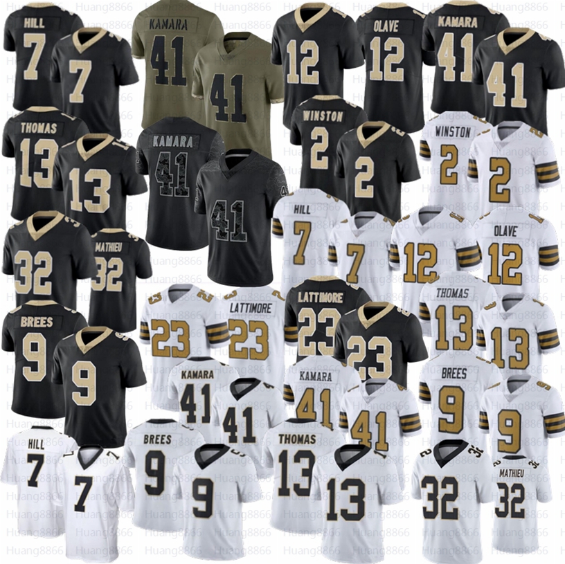 Men Women Youth Tyrann Mathieu football Jarvis Landry Saint Chris Olave Jameis Winston Drew Brees Alvin Kamara Thomas Taysom Hill Marshon Lattimore Stitched jersey
Men Women Youth Tyrann Mathieu football Jarvis Landry Saint Chris Olave Jameis Winston Drew Brees Alvin Kamara Thomas Taysom Hill Marshon Lattimore Stitched jersey