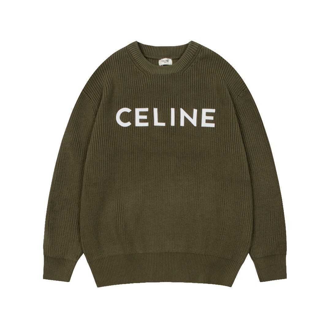 Designer Luxury Celins Classic Correct Version Embroidery Patch Men' And Women' Crew Neck Knitted Sweater
Designer Luxury Celins Classic Correct Version Embroidery Patch Men' And Women' Crew Neck Knitted Sweater