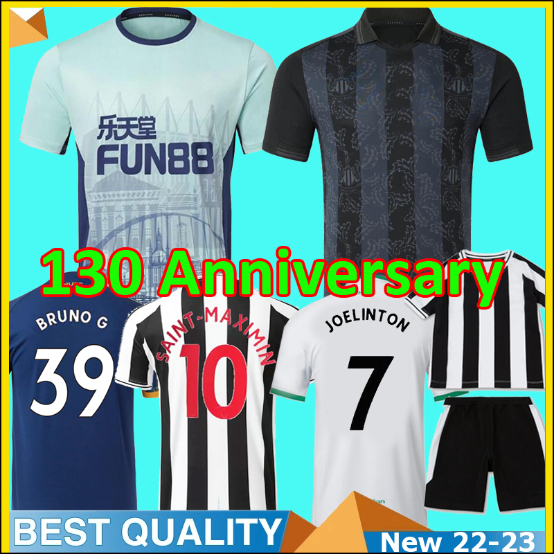 2022 Newcastle Soccer Jersey 130 Anniversary Years WILSON SAINT-MAXIMIN BRUNO G. 22 23 TRIPPIER MURPHY SHELVEY Football Shirt Kids Kit WOOD TARGETT Uniforms sets, Kids thrid
2022 Newcastle Soccer Jersey 130 Anniversary Years WILSON SAINT-MAXIMIN BRUNO G. 22 23 TRIPPIER MURPHY SHELVEY Football Shirt Kids Kit WOOD TARGETT Uniforms sets, Kids thrid