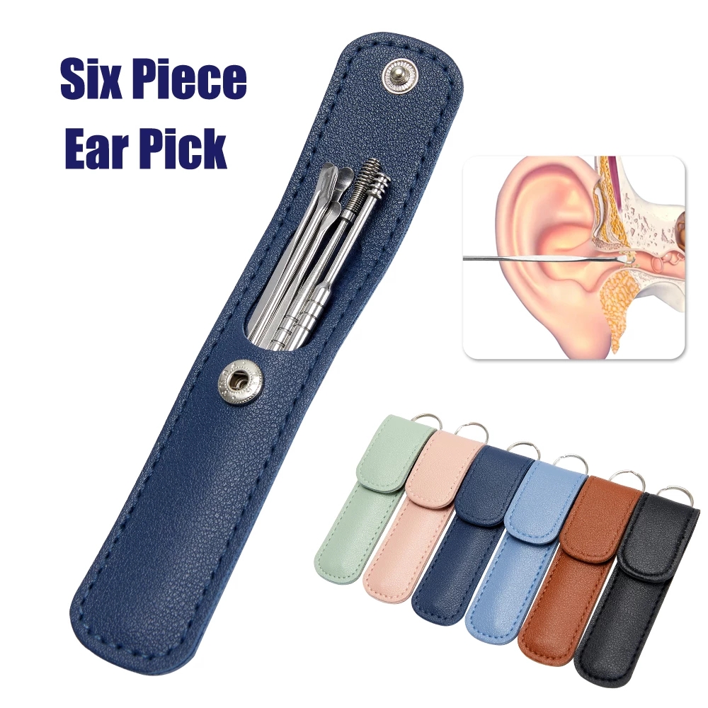 Hand Tools Stainless Steel Ear Picking Spoon Double Headed Spiral Cleaner Ear Tool 6Piece Set Wholesale
Hand Tools Stainless Steel Ear Picking Spoon Double Headed Spiral Cleaner Ear Tool 6Piece Set Wholesale