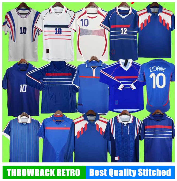 ZIDANE HENRY French Maillot de foot soccer jerseys retro 82 84 88 90 96 98 00 02 06 MAKELELE football shirt BENZEMA DJORKAEFF VIEIRA CANTONA TREZEGUET long sleeve PIRES, 1984
ZIDANE HENRY French Maillot de foot soccer jerseys retro 82 84 88 90 96 98 00 02 06 MAKELELE football shirt BENZEMA DJORKAEFF VIEIRA CANTONA TREZEGUET long sleeve PIRES, 1984