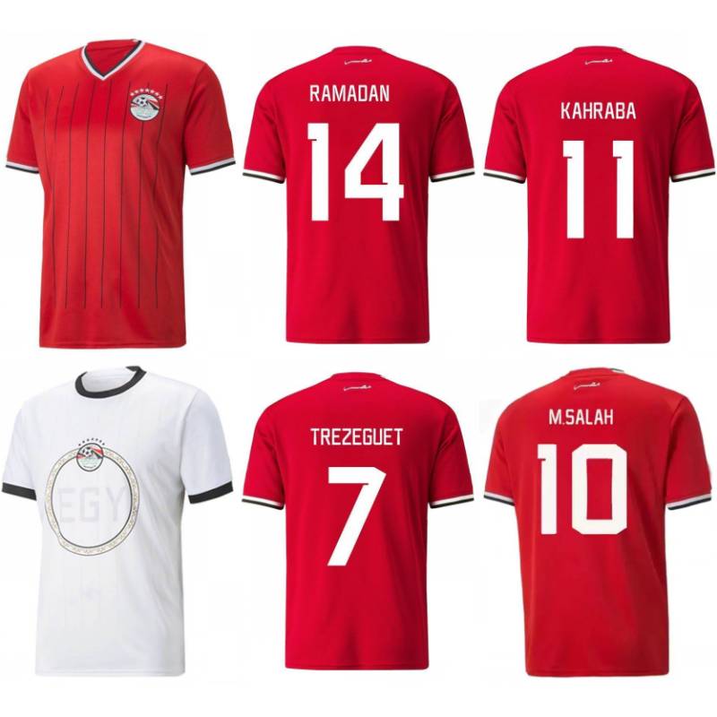 2022 Egypt Soccer Jerseys Mens KAHRABA M.SALAH RAMADAN Uniform National Team ERROR M.ELNENY TREZEGUET Kids kit Football Shirt, Home kids
2022 Egypt Soccer Jerseys Mens KAHRABA M.SALAH RAMADAN Uniform National Team ERROR M.ELNENY TREZEGUET Kids kit Football Shirt, Home kids