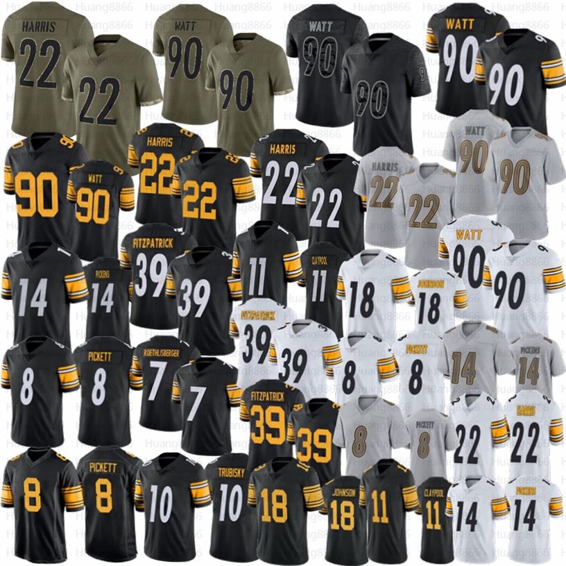 George Pickens Kenny Pickett Football Jersey Najee Harris TJ Watt Trubisky Minkah Fitzpatrick Heyward Broderick Jones Joey Porter Jr Ben Roethlisberger Johnson, Youth
George Pickens Kenny Pickett Football Jersey Najee Harris TJ Watt Trubisky Minkah Fitzpatrick Heyward Broderick Jones Joey Porter Jr Ben Roethlisberger Johnson, Youth