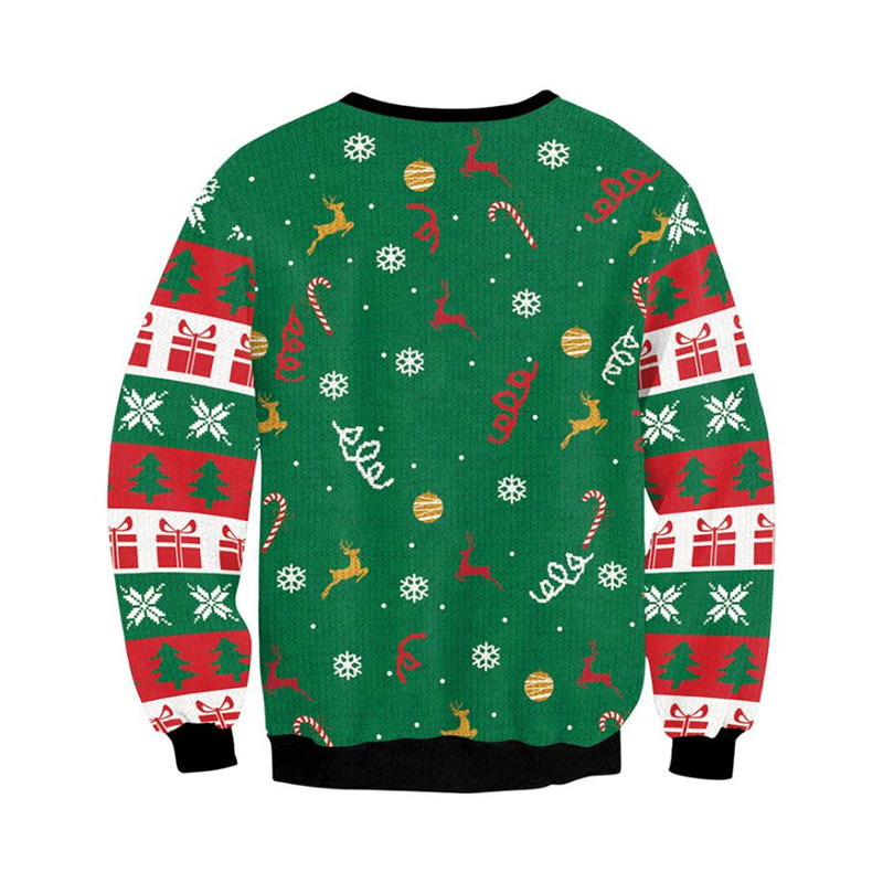 Men's Sweaters Men Women Ugly Christmas Sweater Funny Humping Reindeer Climax Tacky Jumpers Tops Couple Holiday Party Xmas Sweatshirt 221017