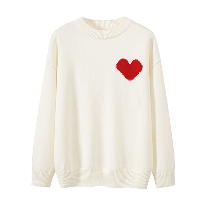 Women' Sweaters Designer Sweater Love Heart a Man for Woman Lovers Cardigan Knit High Collar Womens Fashion Letter White Black Long Sleeve Clothes Pullover4ga8
Women' Sweaters Designer Sweater Love Heart a Man for Woman Lovers Cardigan Knit High Collar Womens Fashion Letter White Black Long Sleeve Clothes Pullover4ga8