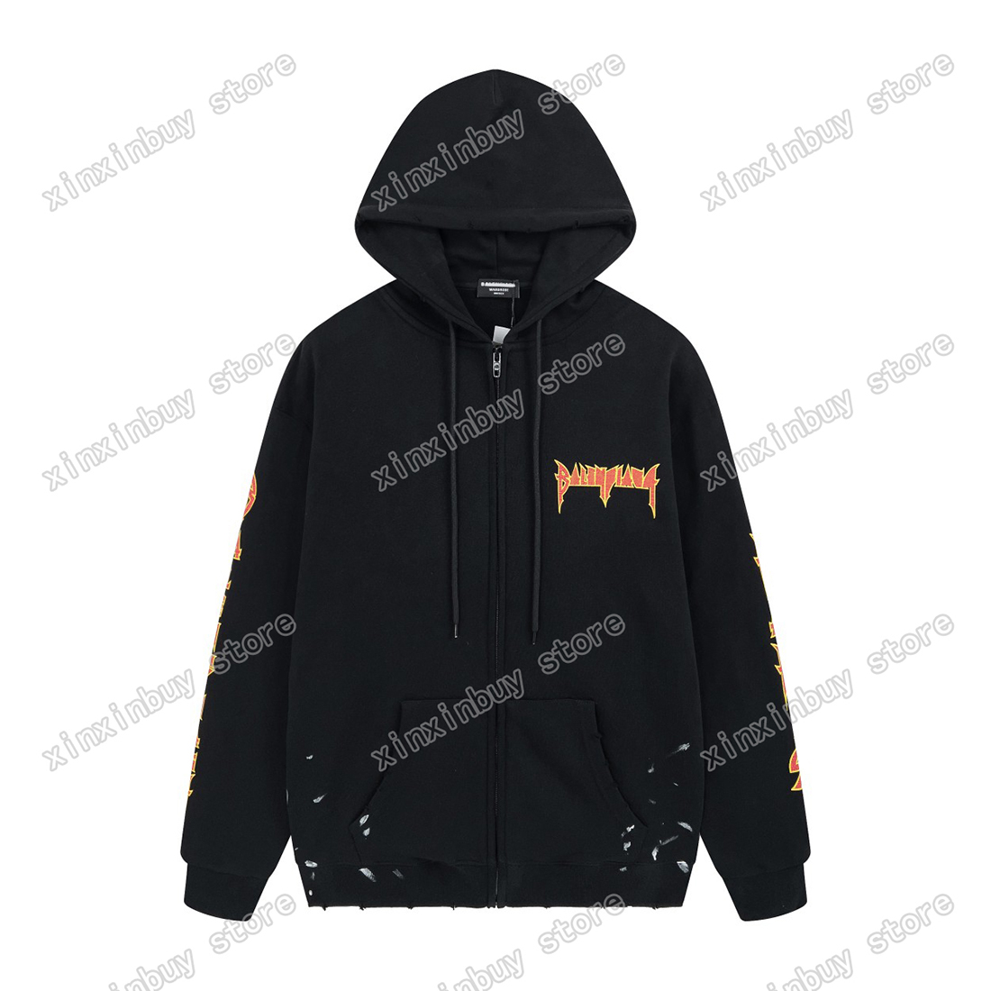 xinxinbuy Men designer Hoodie sweater destroyed letter Graffiti Paris Round neck women black purple yellow XS-L, Multi
xinxinbuy Men designer Hoodie sweater destroyed letter Graffiti Paris Round neck women black purple yellow XS-L, Multi