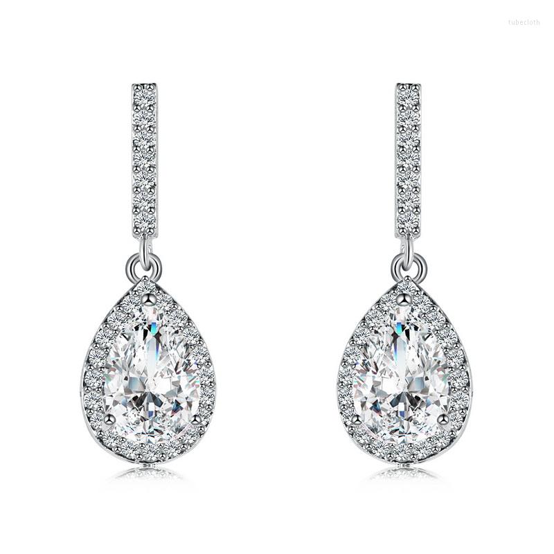 Stud Earrings WEIMANJINGDIAN Arrival Teardrop Cubic Zirconia CZ Crystal White Gold Color Plated Post For Women
Stud Earrings WEIMANJINGDIAN Arrival Teardrop Cubic Zirconia CZ Crystal White Gold Color Plated Post For Women