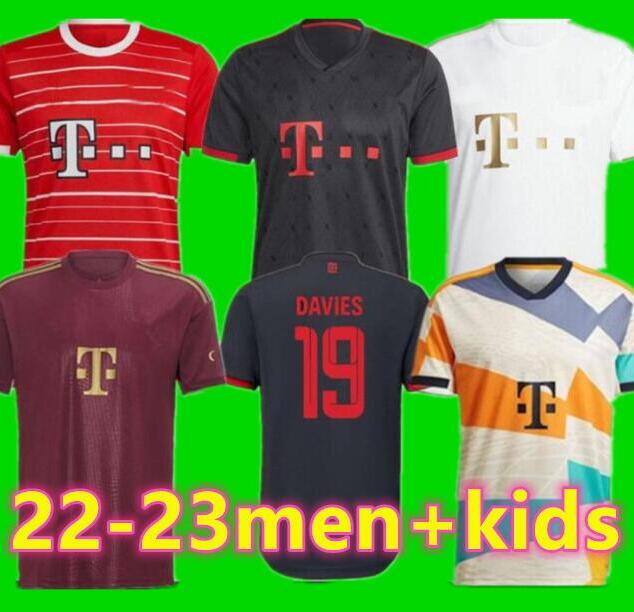 22 23 SANE MULLER MANE Soccer Jersey 2022 BAYERN MUNICH DE LIGT GNABRY DAVIES Shirt Away KIMMICH HERNANDEZ COMAN GORETZKA MUSIALA Football uniform
22 23 SANE MULLER MANE Soccer Jersey 2022 BAYERN MUNICH DE LIGT GNABRY DAVIES Shirt Away KIMMICH HERNANDEZ COMAN GORETZKA MUSIALA Football uniform