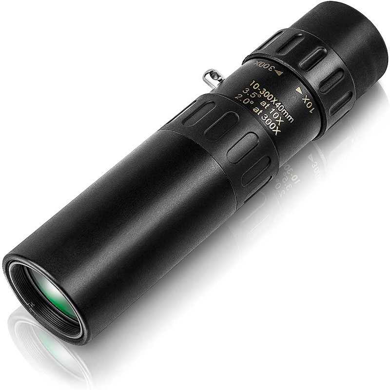 Telescopes Professional 10300X40mm Zoom Powerful Binoculars Long Range Monocular Telescope HD 4K High Quality BAK4Prisms for Camping 221017