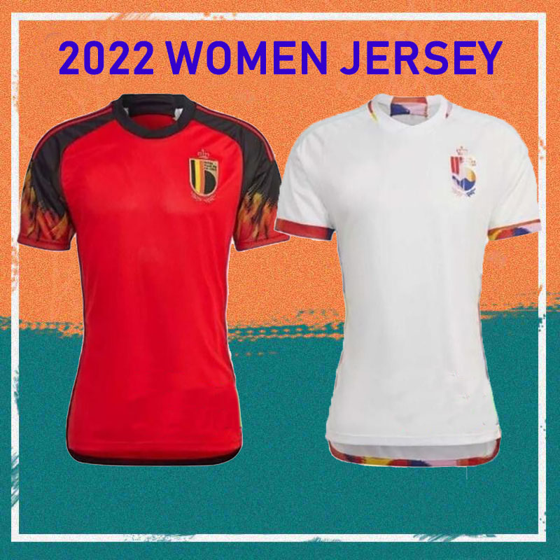 2022 BELGIUM Women Soccer Jerseys 22/23 Lady WITSEL DE BRUYNE TIELEMANS LUKAKU HAZARD MERTENS T.HAZARD BATSHUAYI Woman girl Football Shirt, Away
2022 BELGIUM Women Soccer Jerseys 22/23 Lady WITSEL DE BRUYNE TIELEMANS LUKAKU HAZARD MERTENS T.HAZARD BATSHUAYI Woman girl Football Shirt, Away