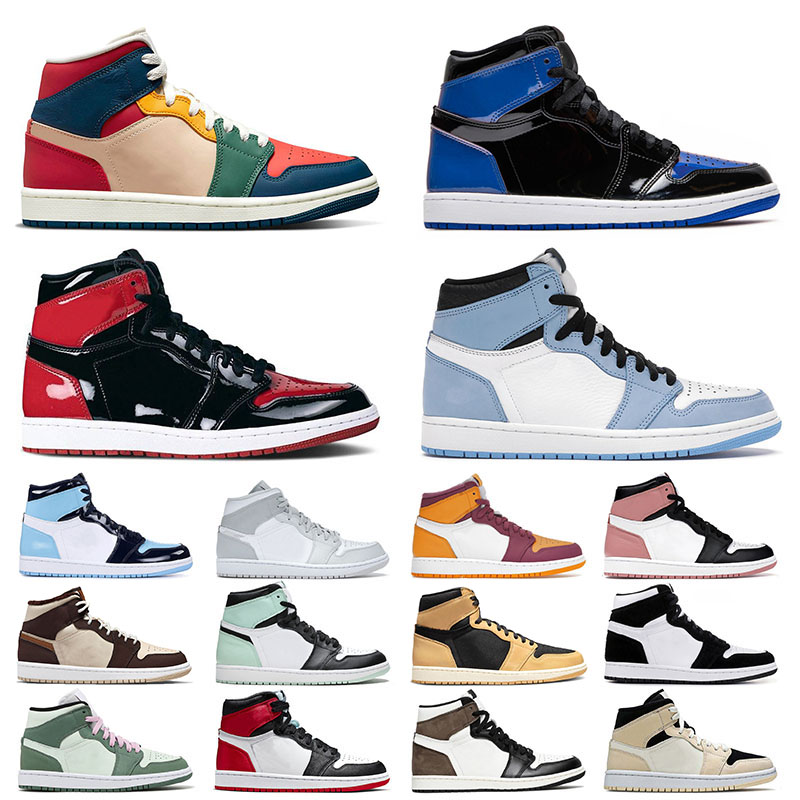 Basketball shoes Retro 1 1s Mens Womens Jumpman Designer Patent Bred Dark Mocha High Cream Dark Chocolate Mid Dutch Green Sports Sneakers Trainers Big Size 13, 36-47 mid light smoke grey (2)
Basketball shoes Retro 1 1s Mens Womens Jumpman Designer Patent Bred Dark Mocha High Cream Dark Chocolate Mid Dutch Green Sports Sneakers Trainers Big Size 13, 36-47 mid light smoke grey (2)