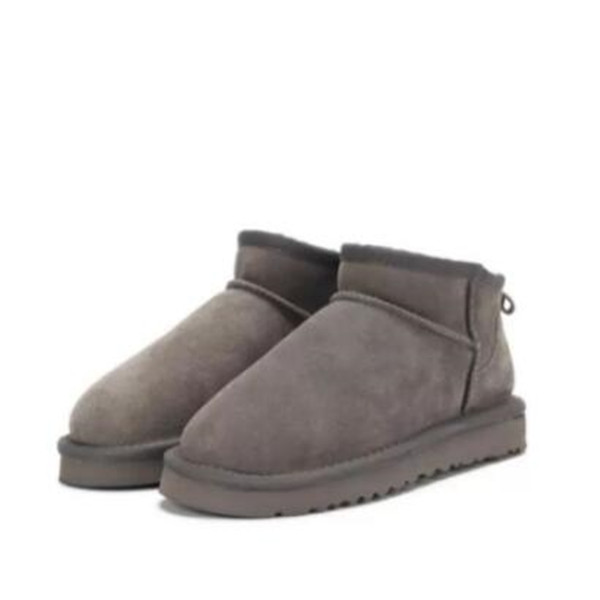 classical super Short mini women snow boots keep warm boot man womens Sheepskin Plush casual warm boots with card dustbag Beautiful gift U5854