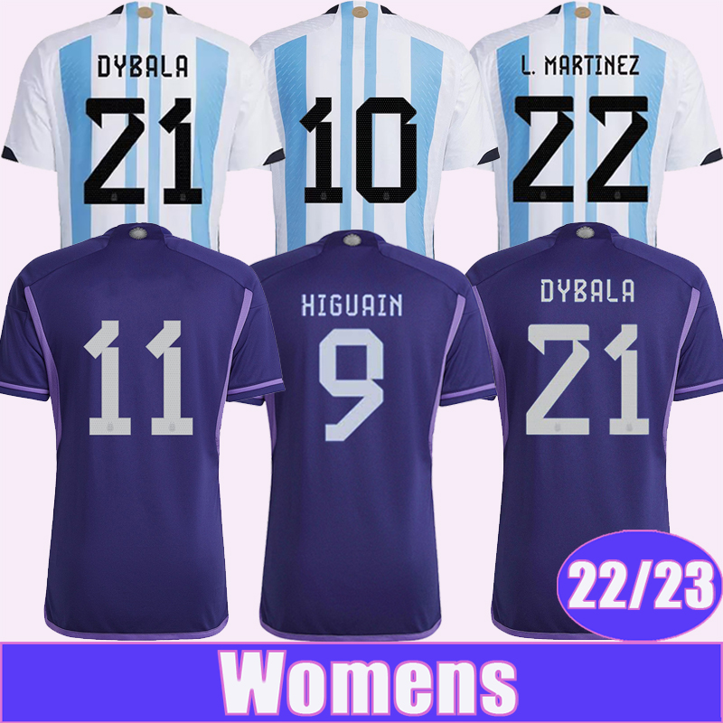 2223 Argentina GONZALEZ DI MARIA Women Soccer Jerseys National Team OTAMENDI DE PAUL Home Blue White Away Football Shirts Uniforms, Nv10306 22 23 home f..a world patch
2223 Argentina GONZALEZ DI MARIA Women Soccer Jerseys National Team OTAMENDI DE PAUL Home Blue White Away Football Shirts Uniforms, Nv10306 22 23 home f..a world patch