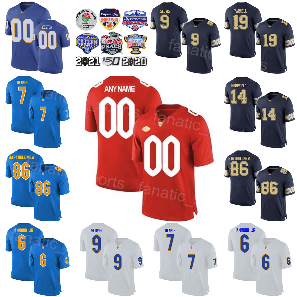 NCAA College Pittsburgh Pitt Panthers Football 86 Gavin Bartholomew Jersey 7 SirVocea Dennis 9 Kedon Slovis 19 Nate Yarnell 6 Rodney Hammond Jr 14 Konata Mumpfield, Red
NCAA College Pittsburgh Pitt Panthers Football 86 Gavin Bartholomew Jersey 7 SirVocea Dennis 9 Kedon Slovis 19 Nate Yarnell 6 Rodney Hammond Jr 14 Konata Mumpfield, Red