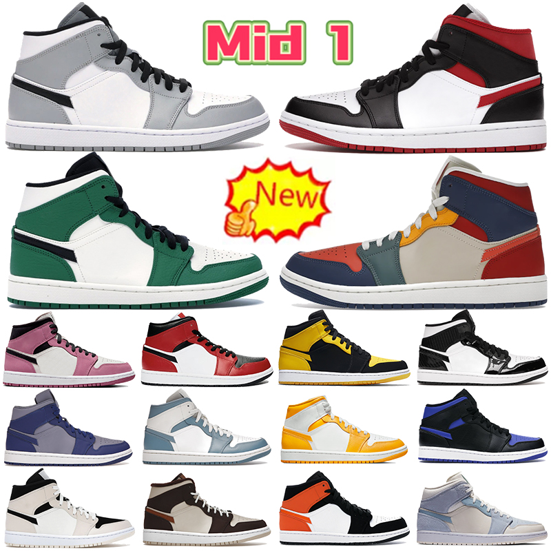 2022 New Mid 1 1s basketball shoes jumpman light smoke grey 3.0 UNC university blue black white Pine Green Shadow Red Barely Orange Carbon Fiber retro men Women Sneakers, Shoe box
2022 New Mid 1 1s basketball shoes jumpman light smoke grey 3.0 UNC university blue black white Pine Green Shadow Red Barely Orange Carbon Fiber retro men Women Sneakers, Shoe box