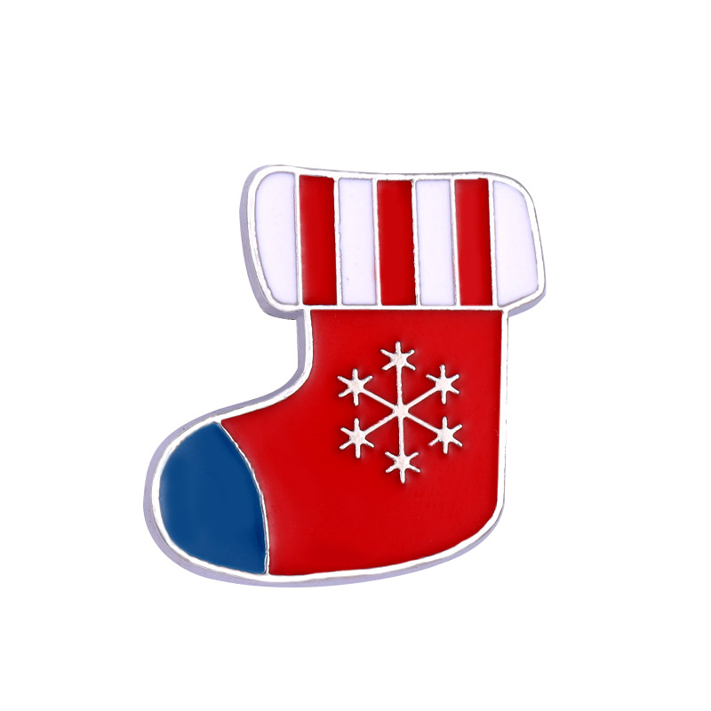 Santa Christmas Brooches Pins Jewelrys Holiday Xmas Gift Party Snowman Enameled Clothes Collar Art Decorations Ornaments for Men Women Kids Brooch Who