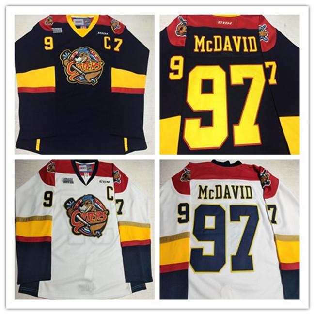College wear Custom Deluxe Edition #97 CONNOR McDAVID ERIE OTTERS AUTHENTIC HOCKEY JERSEY Navy White Mens Stitched CCM OHL Jerseys S-5XL Any
College wear Custom Deluxe Edition #97 CONNOR McDAVID ERIE OTTERS AUTHENTIC HOCKEY JERSEY Navy White Mens Stitched CCM OHL Jerseys S-5XL Any