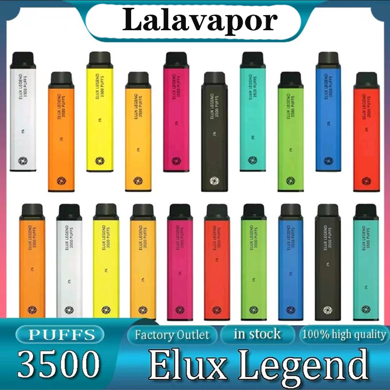 17350 Battery Elux Legend Disposable Pen 3500 Puffs Vaporizer Stick with 1500mah 2% 10ml Prefilled Cartridge Device Pod Wholesale
17350 Battery Elux Legend Disposable Pen 3500 Puffs Vaporizer Stick with 1500mah 2% 10ml Prefilled Cartridge Device Pod Wholesale