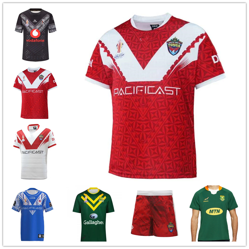 Rugby Jerseys 2022 2023 WORLD CUP Rugby Jerseys TONGA SAMOA Fiji Australia NEWZEALAND maori SOUTHAFRICA New Adult Flying Fijians shorts Shirt Kit Maillot