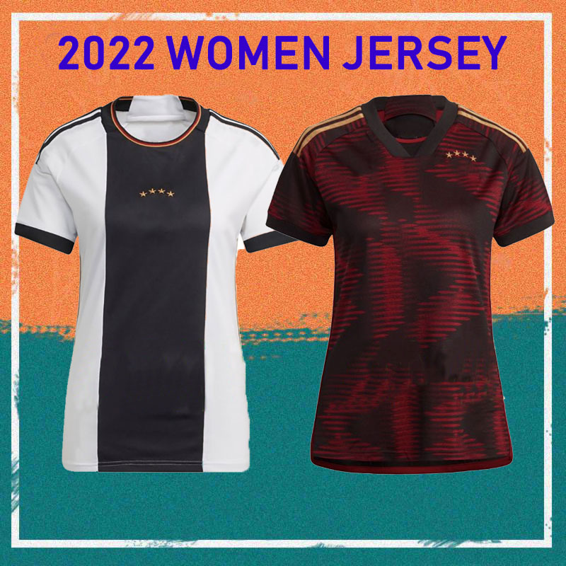 2022 Woman Germany GNABRY KROOS Soccer Jersey 22/23 Home MULLER HAVERTZ BRANDT REUS GORETZKA WERNER KIMMICH GUNDOGAN girl Women Football Shirts uniform
2022 Woman Germany GNABRY KROOS Soccer Jersey 22/23 Home MULLER HAVERTZ BRANDT REUS GORETZKA WERNER KIMMICH GUNDOGAN girl Women Football Shirts uniform