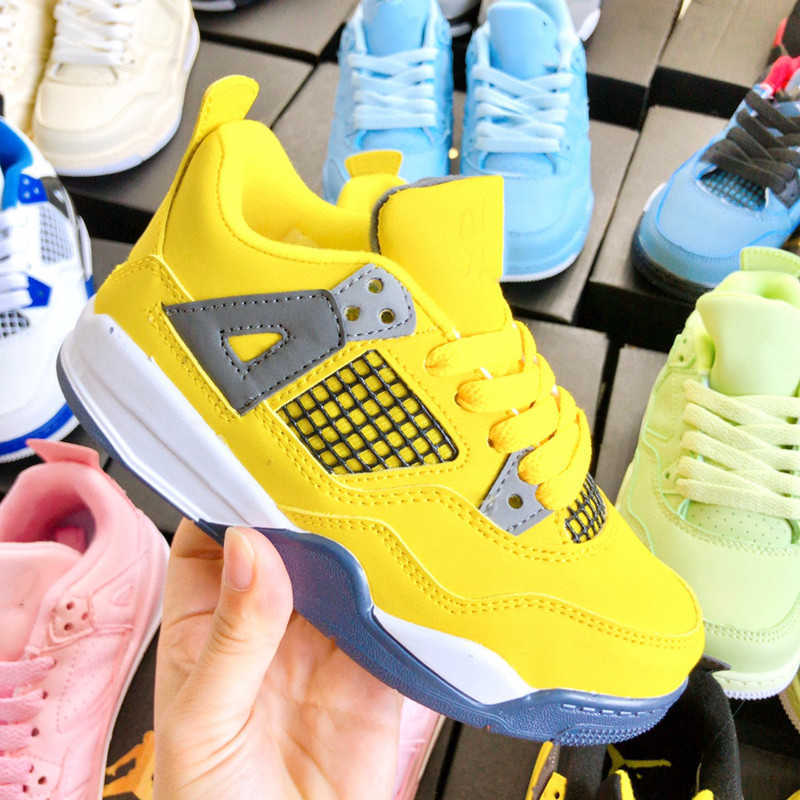Kids designer casual shoes Jumpman 4 4s Basketball Shoes Retro Toddler Low Sneaker boys girls trainers Runner Shoe Fire Red Thunder, 10217812
Kids designer casual shoes Jumpman 4 4s Basketball Shoes Retro Toddler Low Sneaker boys girls trainers Runner Shoe Fire Red Thunder, 10217812